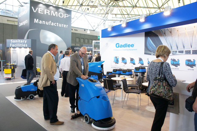 Gadlee The visitors tried our scrubber dryer
